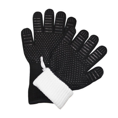 High temperature anti-scalding anti-cut insulation barbecue microwave oven gloves