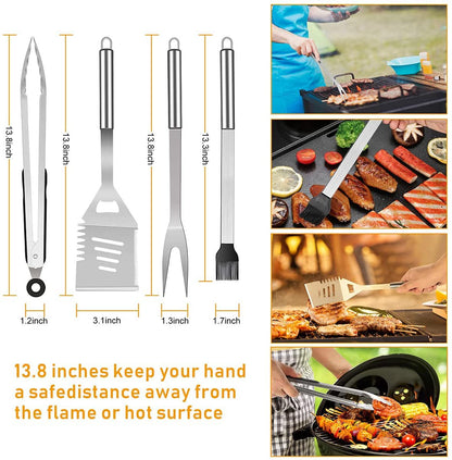 30-piece Set Of Skirt Bag Baking Set BBQ Tools Combination Apron Gift Set